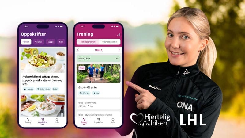 Bli med på Hjertekampen, med Ona